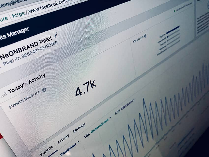 Image of a computer screen displaying graphs and analytic reports to monitor and increase video views