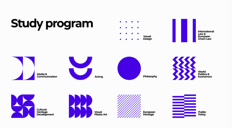 The European Humanities University's brand identity